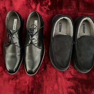 New Steve Madden Leather Dress Shoes and New Slippers